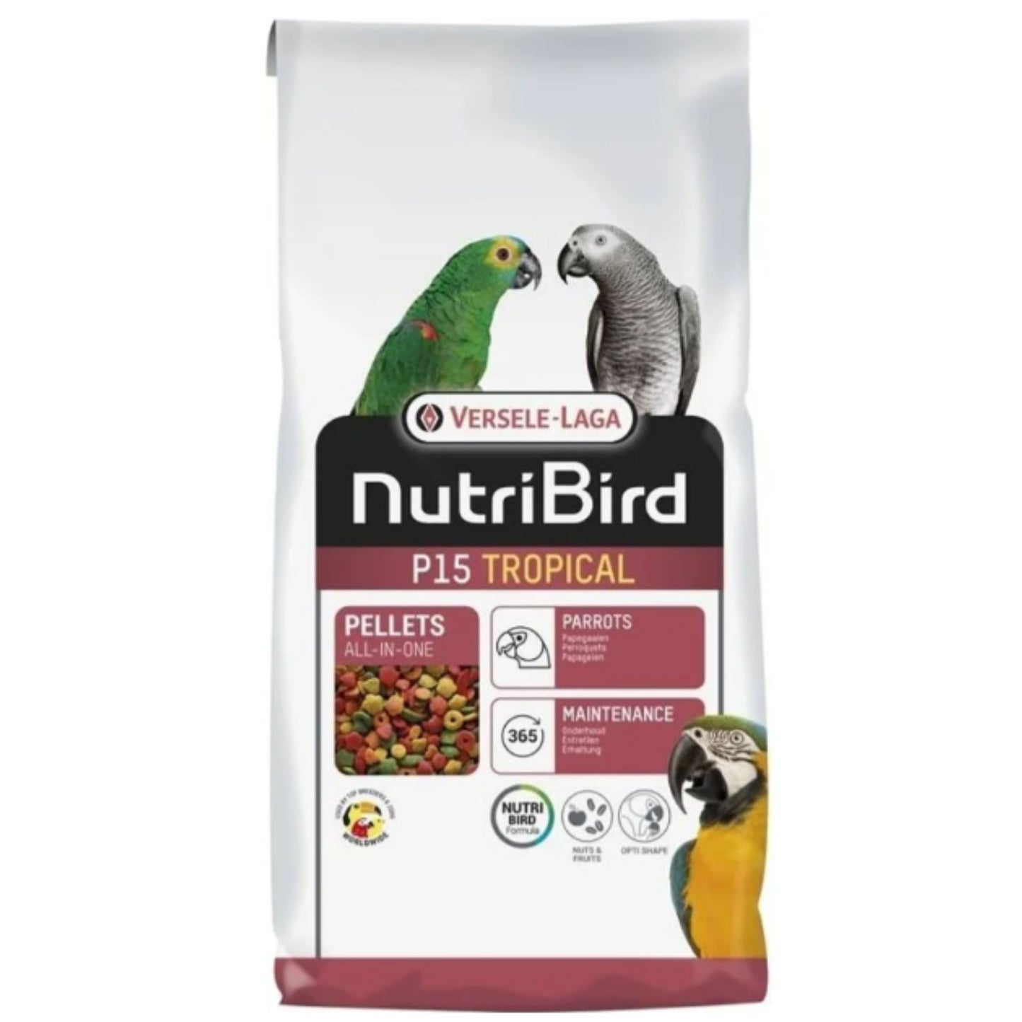 NUTRIBIRD P15 TROPICAL 1 KG. VERSELE-LAGA