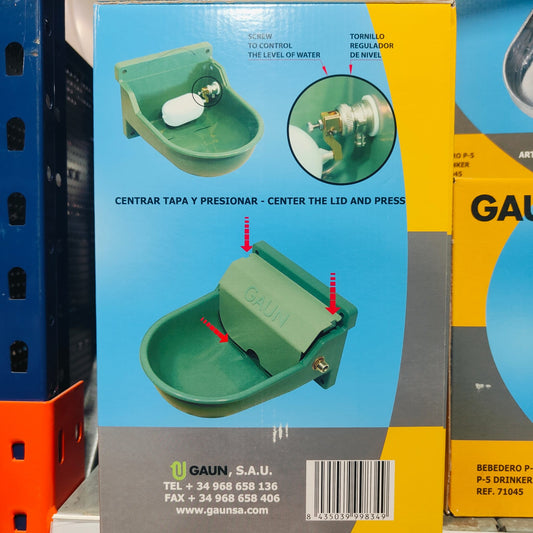 BEBEDERO CABALLOS P-6 ABS