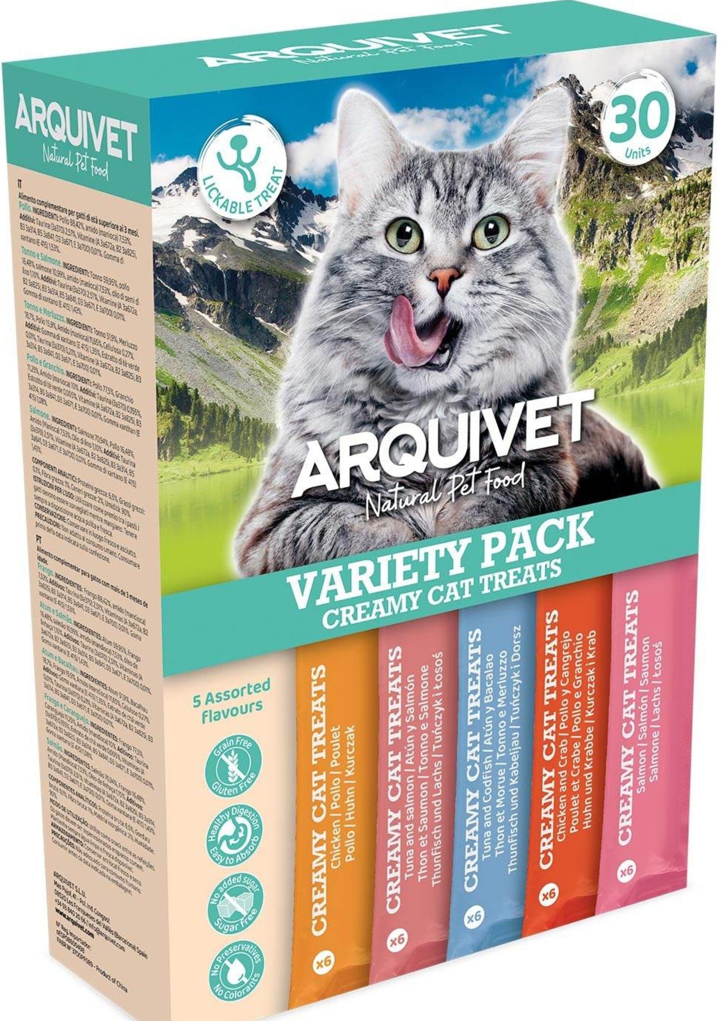 SNACK LIQUIDO VARIETY PACK (30 sobres de 14 gr)