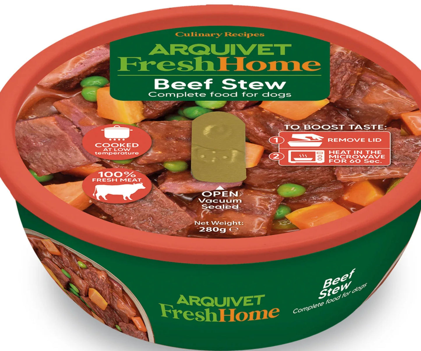 ARQUIVET FRESHHOME ESTOFADO TERNERA 280g