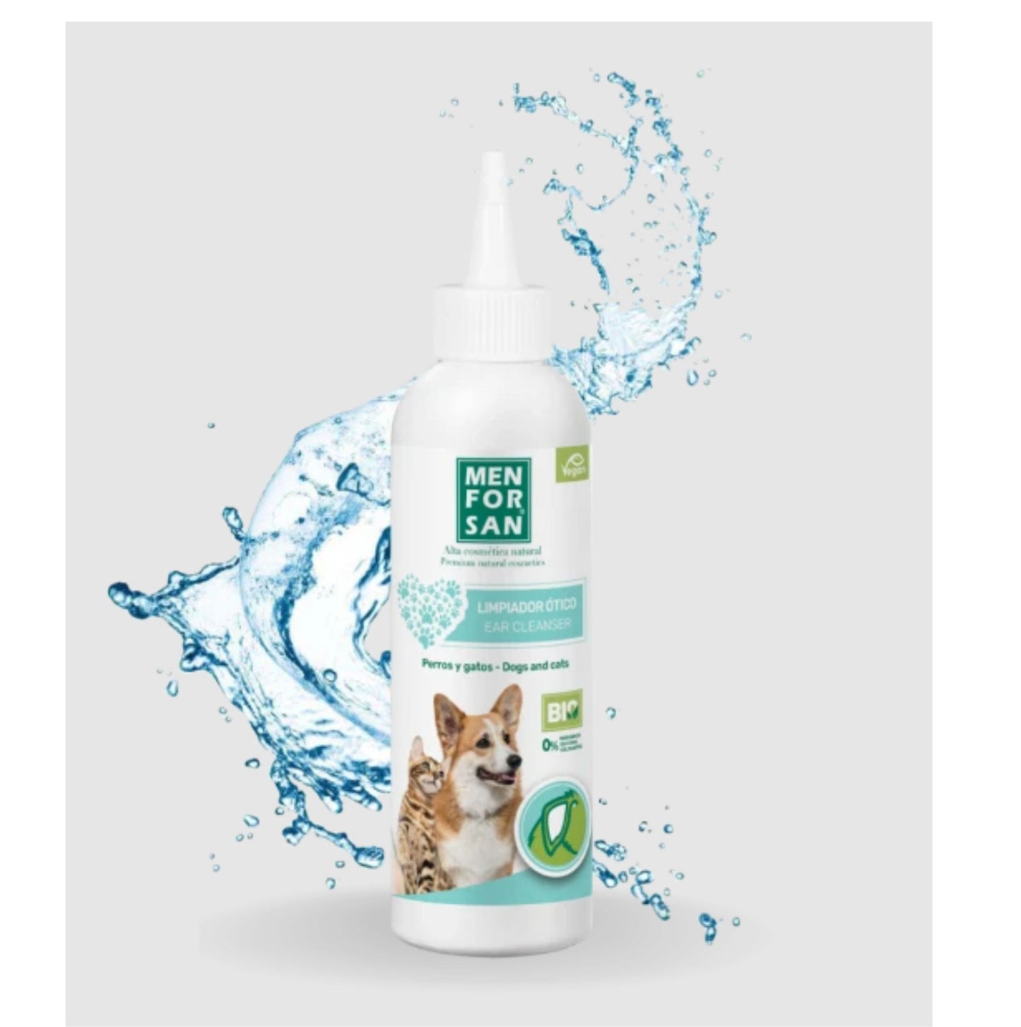 LIMPIADOR OTICO PERRO/GATO 125 ML MENFORSAN