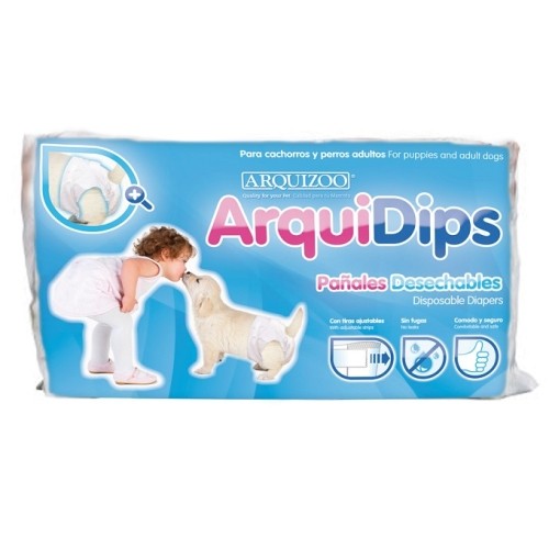 PAÑAL ARQUIDIPS TALLA XS  18 piezas.