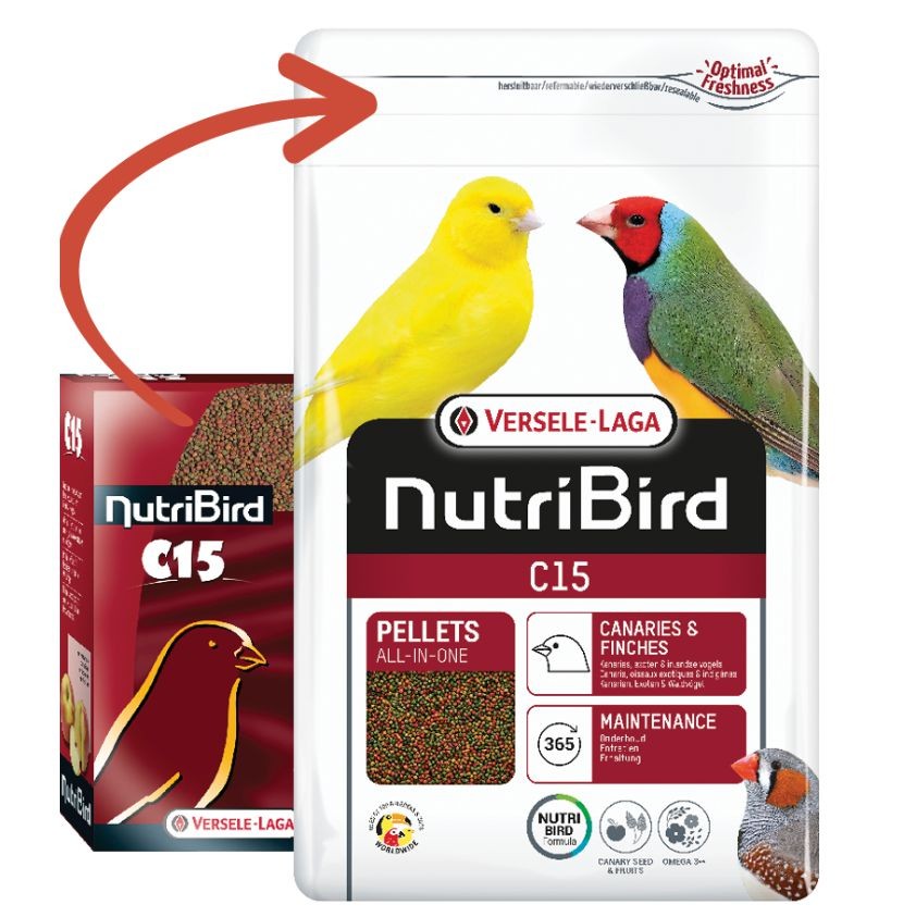 NUTRIBIRD C15 MANTENIMIENTO 1 KG.