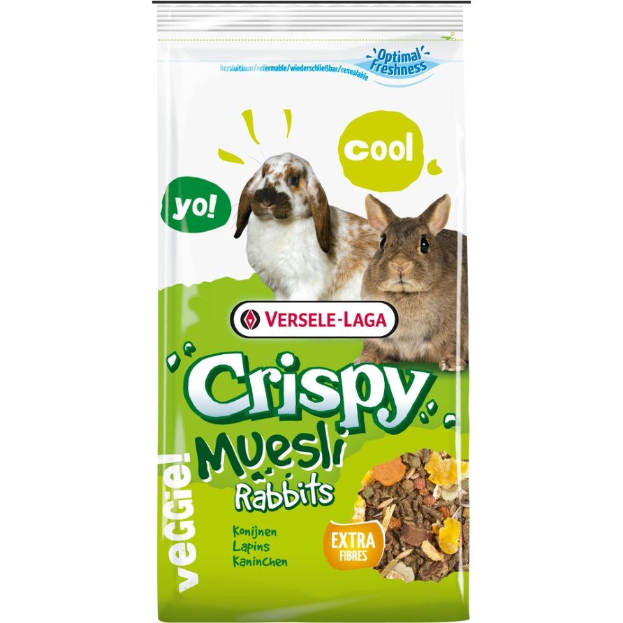 CONEJO CRISPY MUESLI 1 KG. VERSELE-LAGA