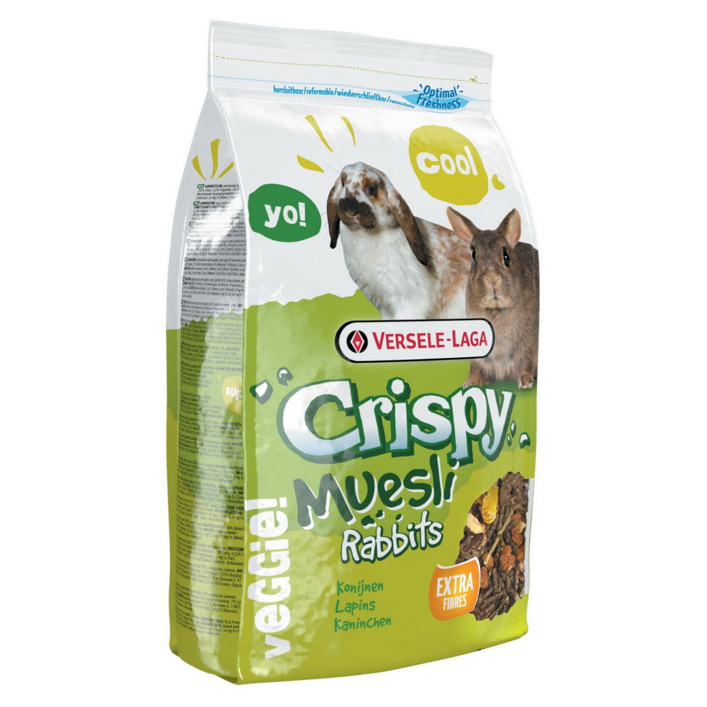 CONEJO CRISPY MUESLI 1 KG. VERSELE-LAGA
