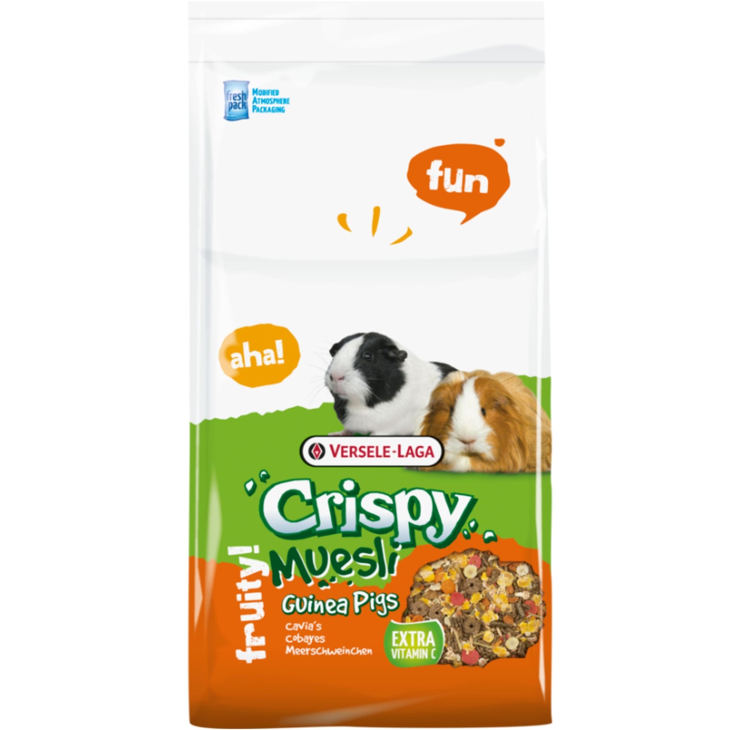 COBAYA CRISPY MUESLI 10 KG. VERSELE-LAGA
