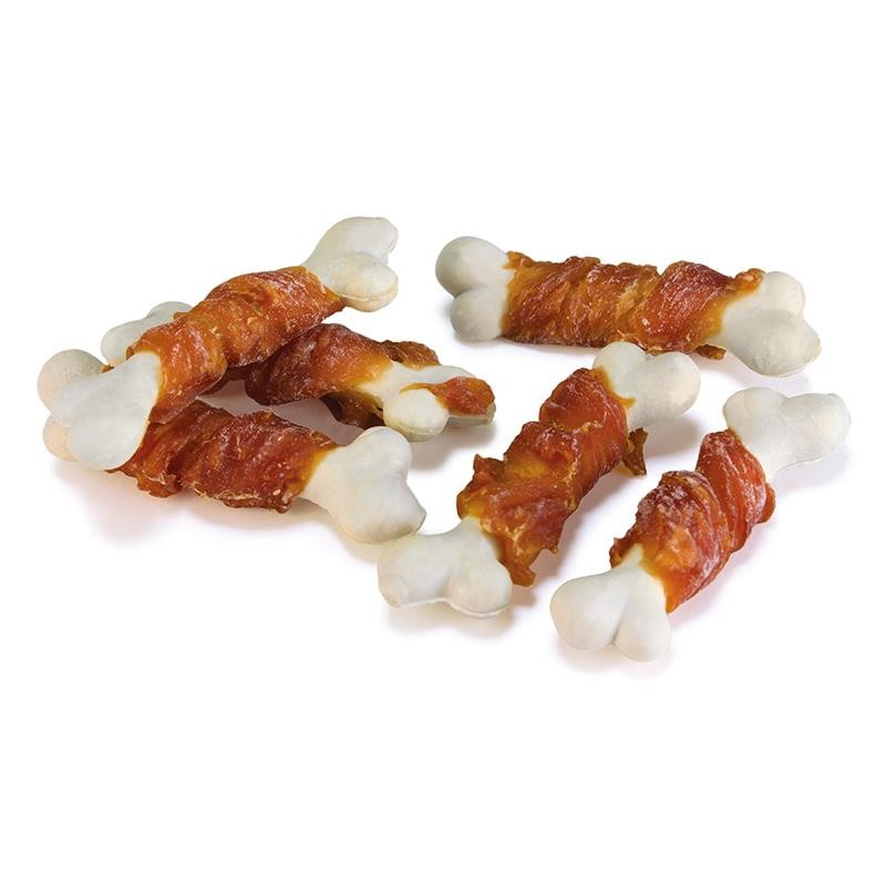 HUESITO CALCIO CON POLLO 25x8cm.100gr.