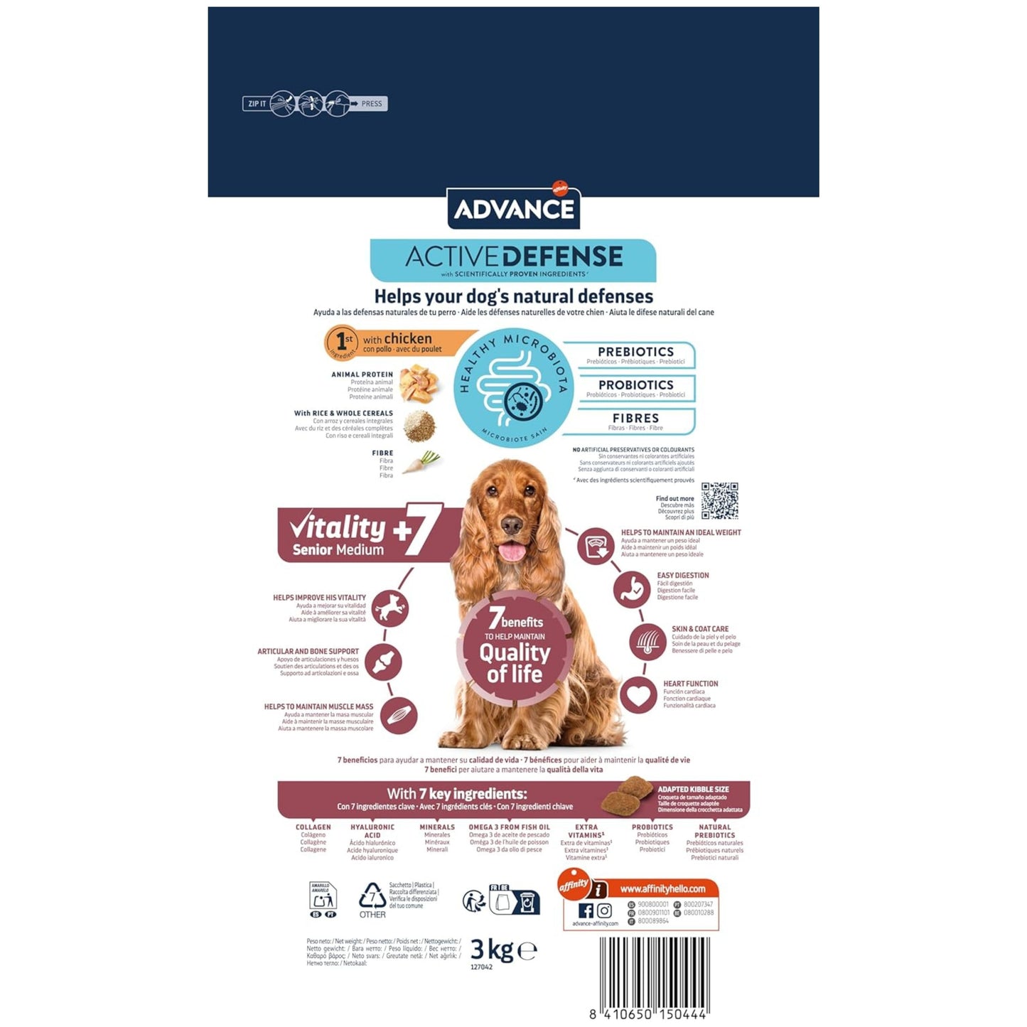 ADVANCE MEDIUM SENIOR 12 KG