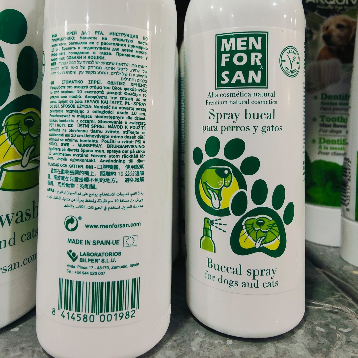 Menforsan Spray Bucal 125 ml. Perros y Gatos