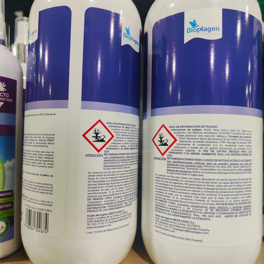 PODY INSECTICIDA PERROS  SPRAY 1 Litro.