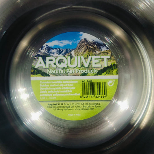 COMEDERO ACERO INOX.ANTIDESLIZANATE.18cm Nª4*****