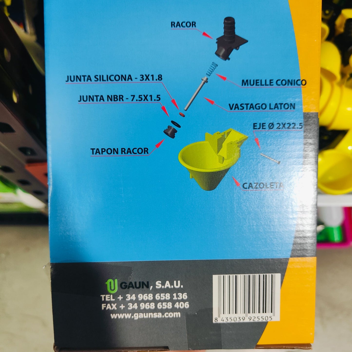 CAZOLETA GALLINAS PLASTIFICADA