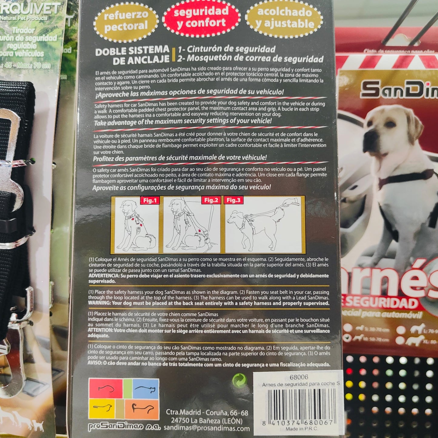 ARNES DE SEGURIDAD COCHE T/S (30-70CM)