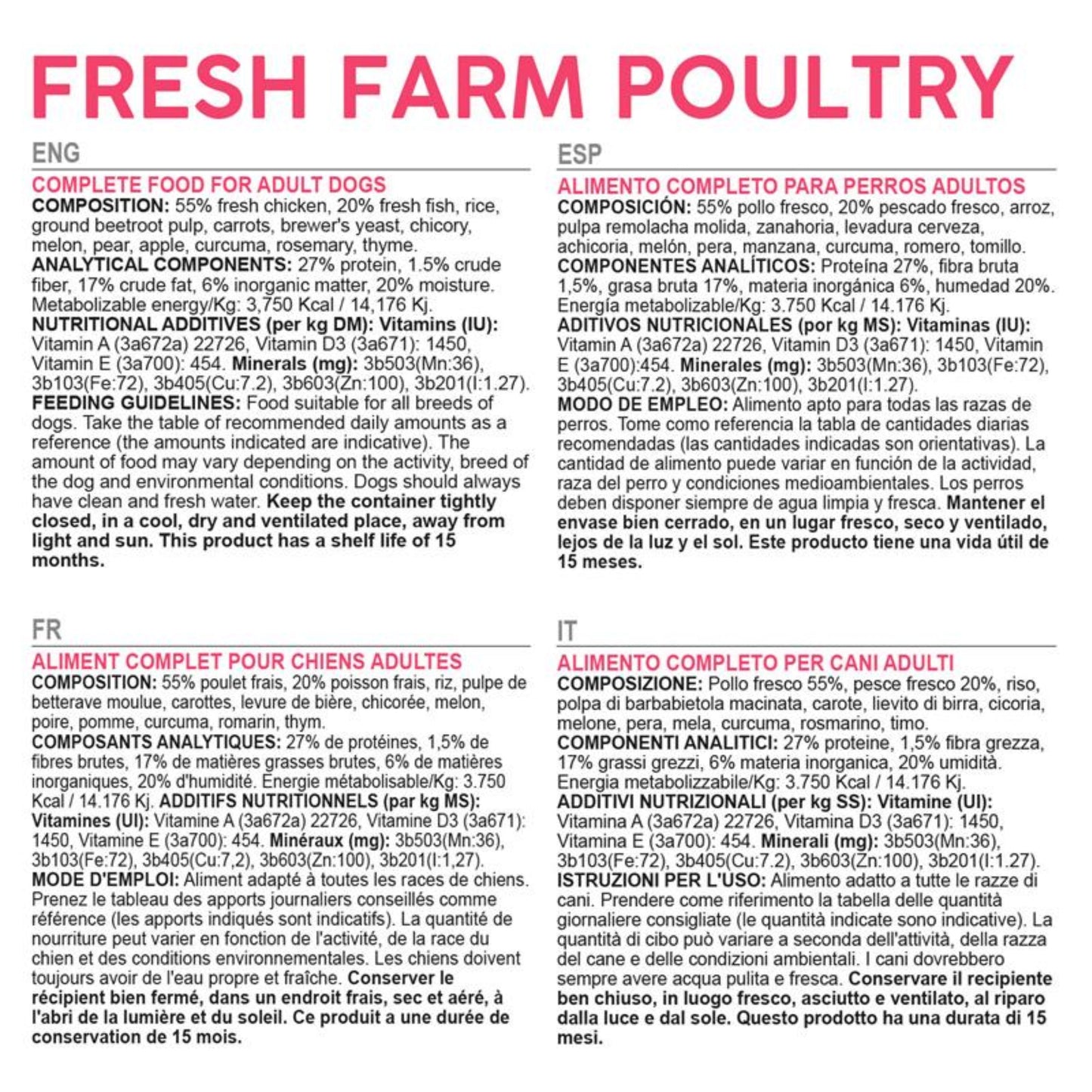 Arquivet Fresh Farm Poultry - 10 Kg