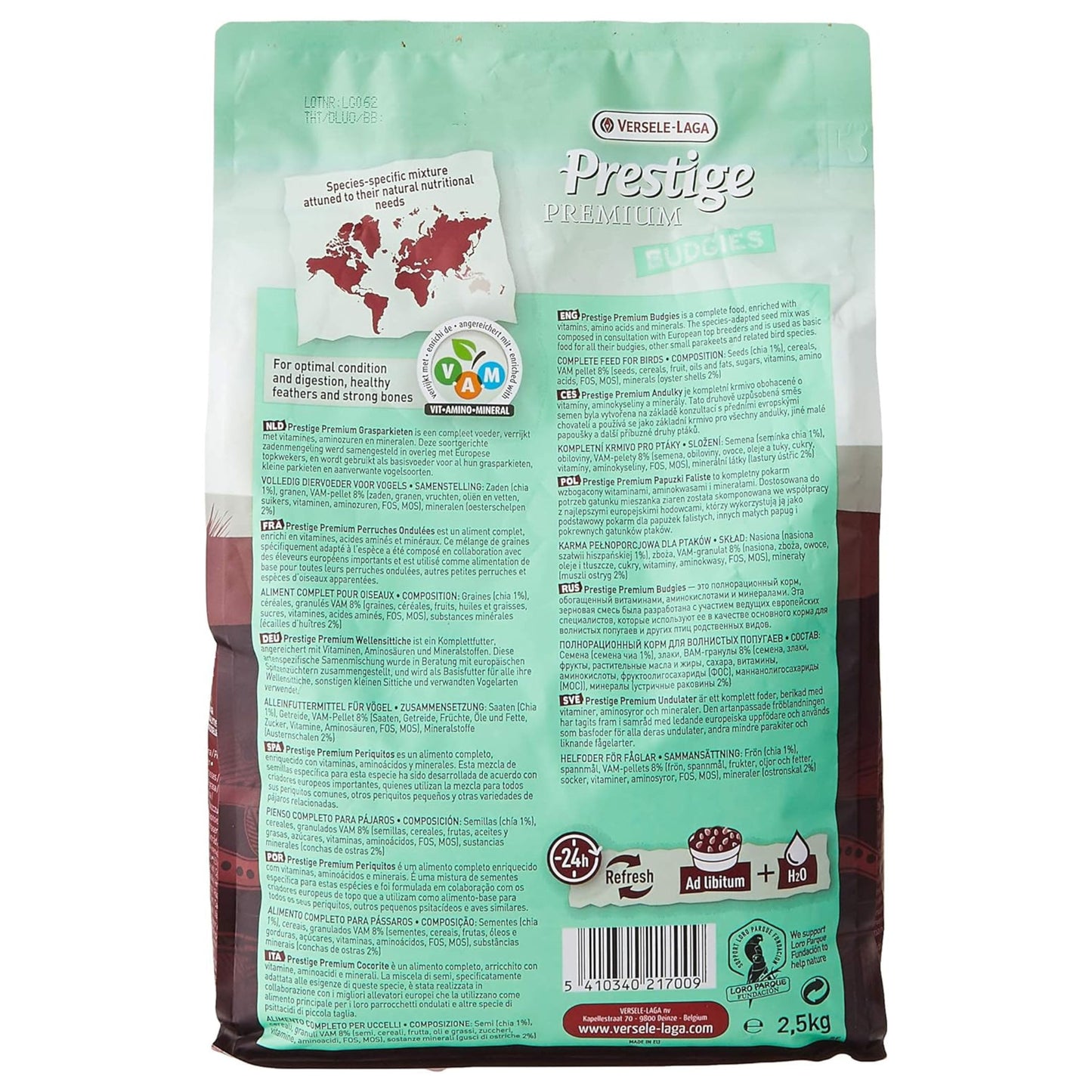 PERIQUITOS PRESTIGE PREMIUM 800 gr