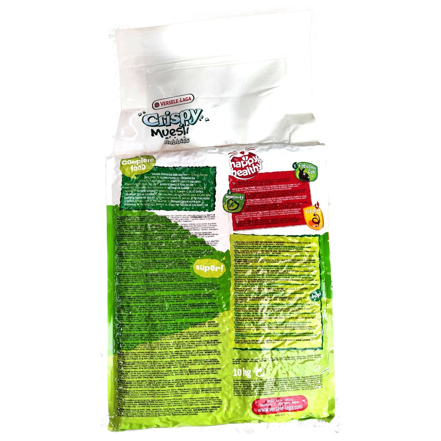 CONEJO CRISPY MUESLI 1 KG. VERSELE-LAGA