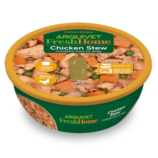 ARQUIVET FRESHHOME ESTOFADO POLLO 280g Comida natural.